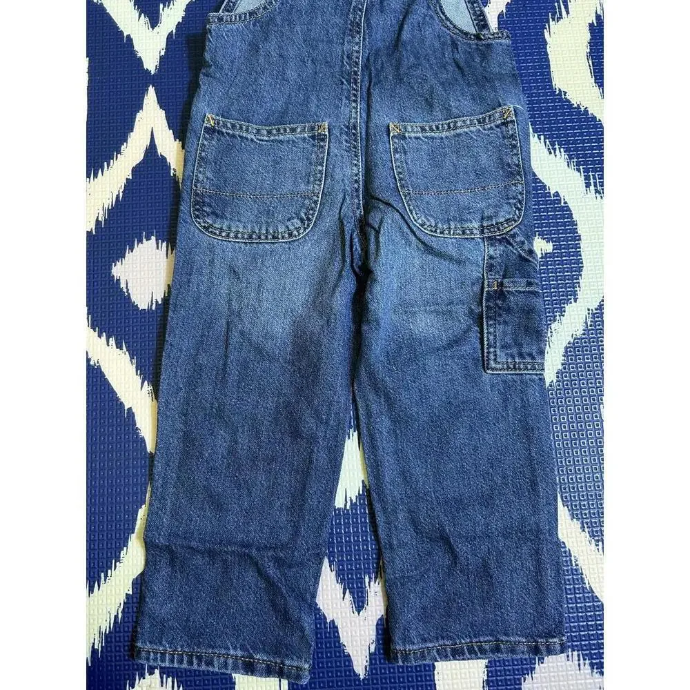 100% Cotton! 🌎 Baby Gap Denim Overalls Sz. 3yrs. by Loving Kindness Everyday - Picture 4 of 13
